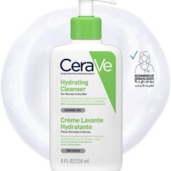 Cerave Hydrating Cleanser for Normal to Dry Skin with Hyaluronic Acid