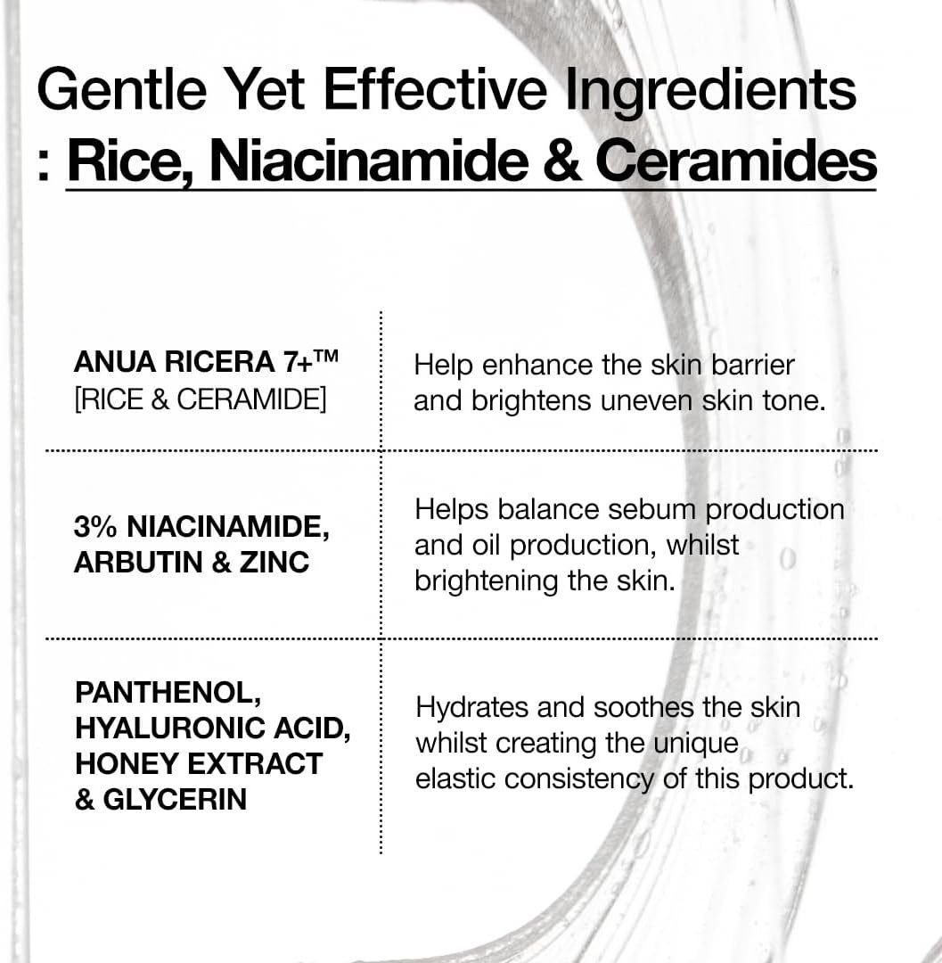 ANUA 7 RICE CERAMIDE HYDRATING BARRIER SERUM 50ML - Image 5