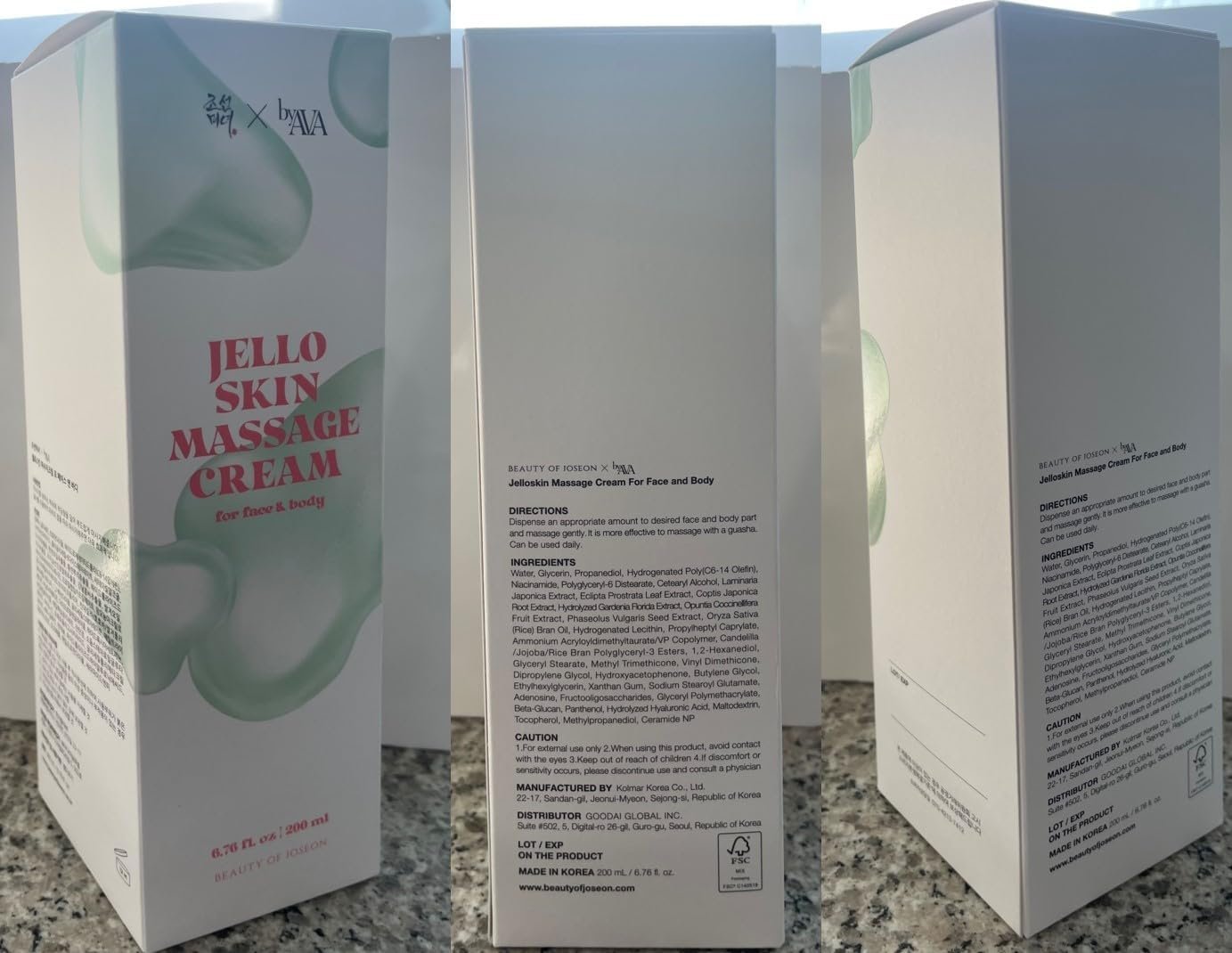Beauty of Joseon Jello Skin Massage Cream | 200ml | Korean Calming Body & Face Cream with Gua Sha for Smoothing & Soothing - Image 8