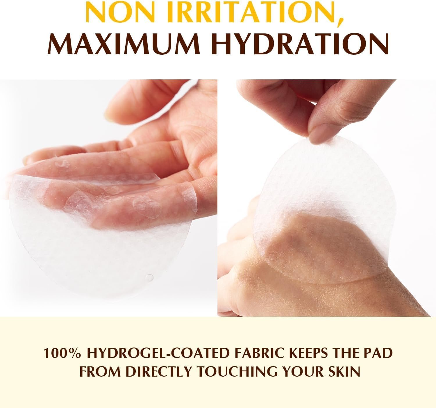 EQQUALBERRY Collagen Glow Up Gel Toner Pads140ml - Image 3