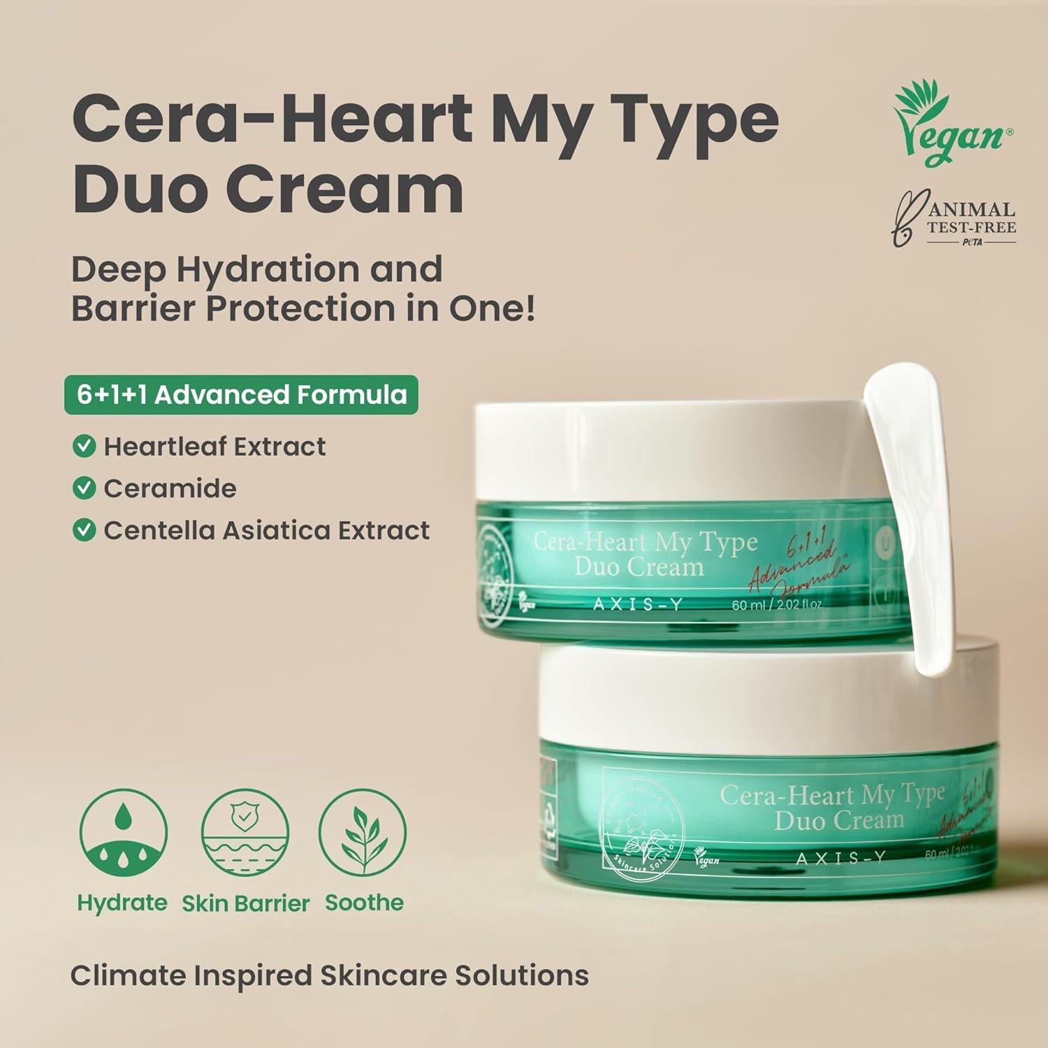 AXIS - Y - Cera-Heart My Type Duo Cream 60ml - Image 2