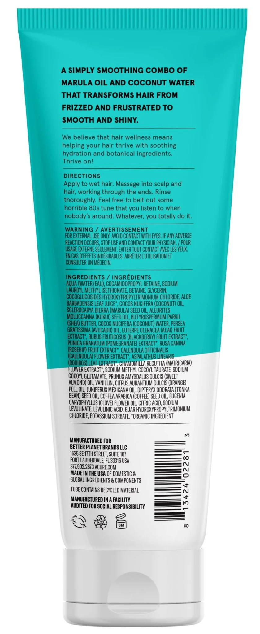 Acure Simply Smoothing Shampoo - Image 2