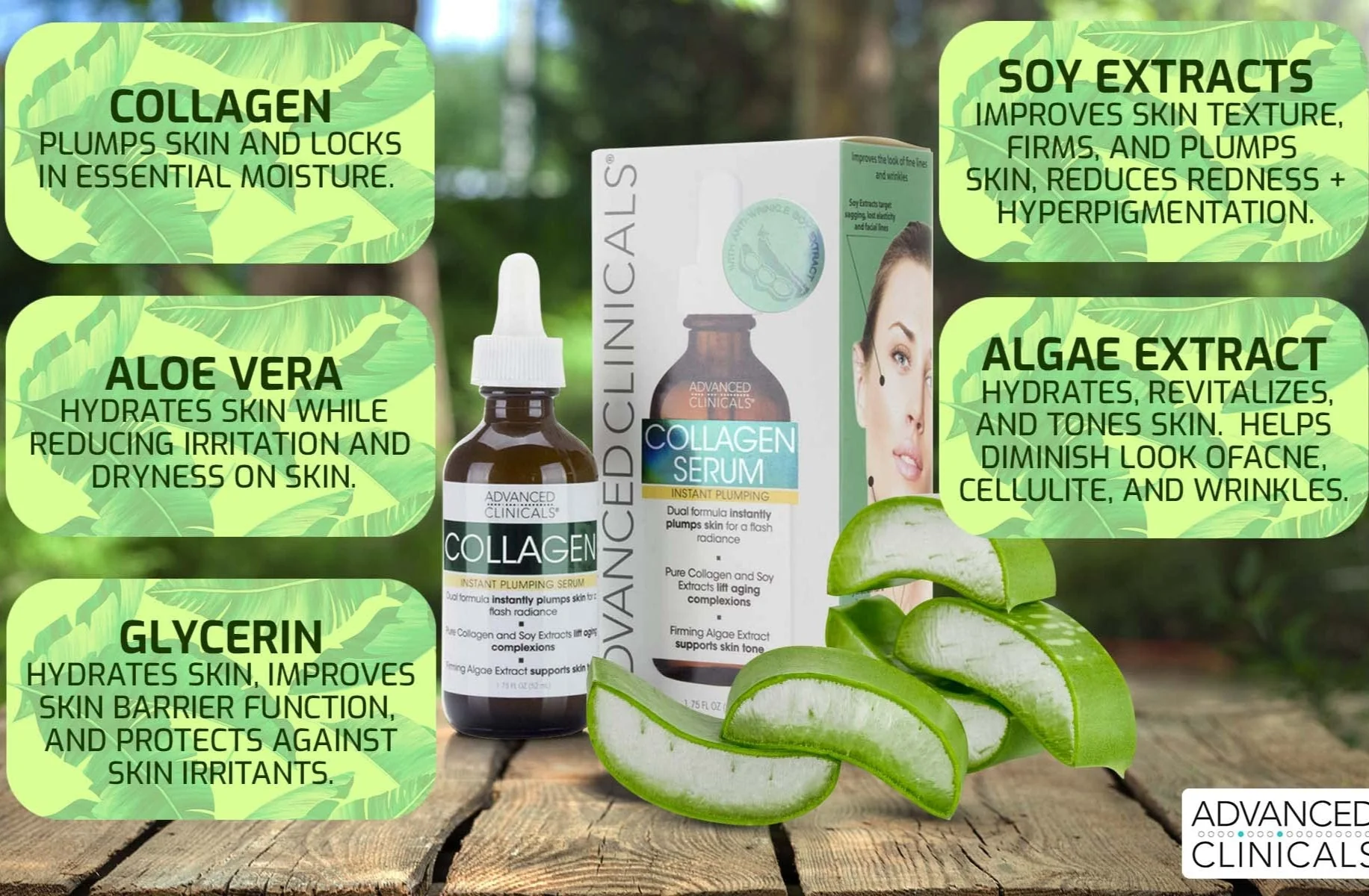 Advanced Clinicals Collagen Serum - Image 6