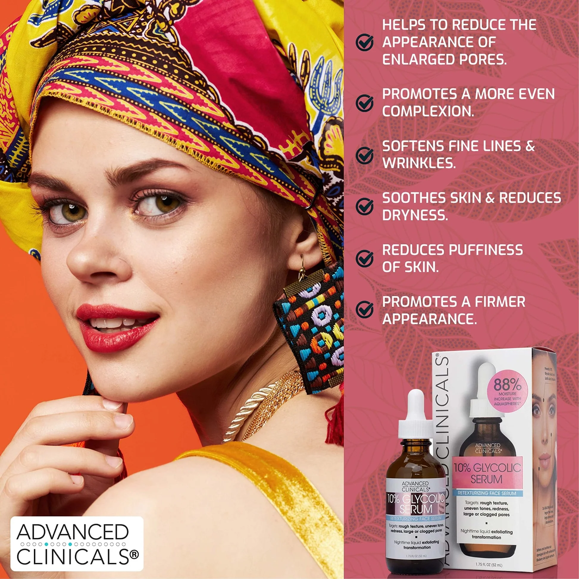 Advanced Clinicals Glycolic Serum 1.75oz - Image 5