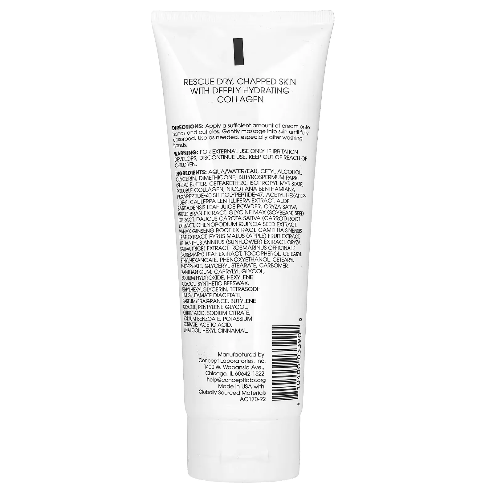 Advanced Clinicals Hand Cream 8 oz - Image 2