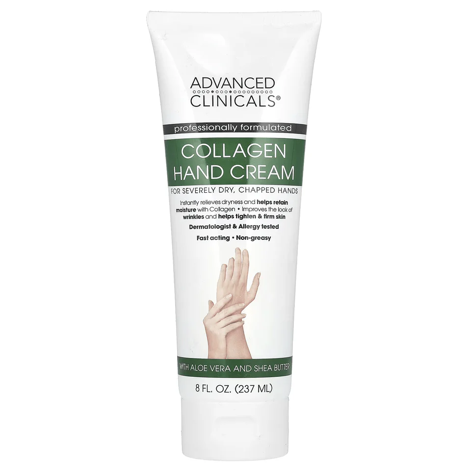 Advanced Clinicals Hand Cream 8 oz