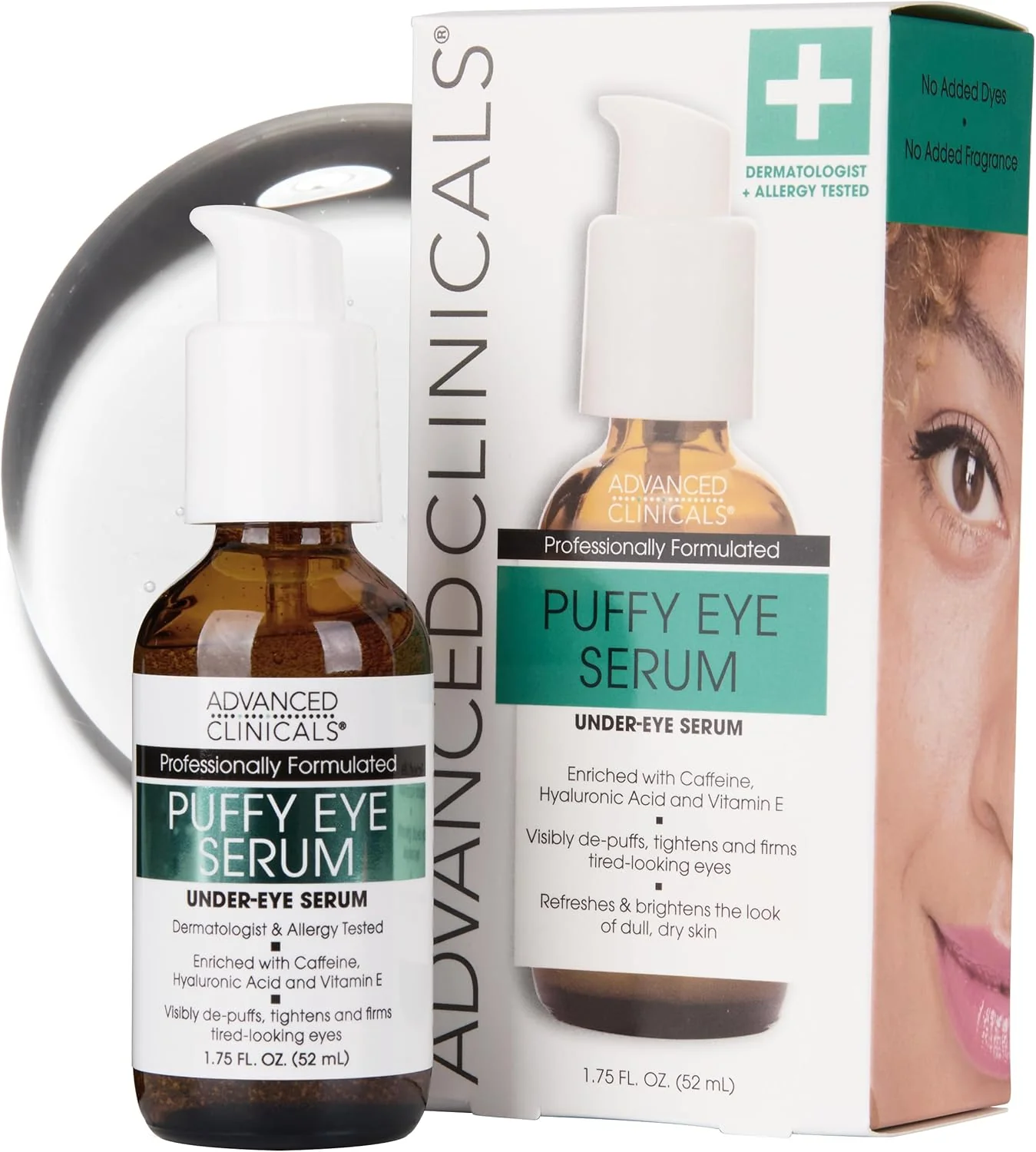 Advanced Clinicals Puffy Eye Serum - Image 2