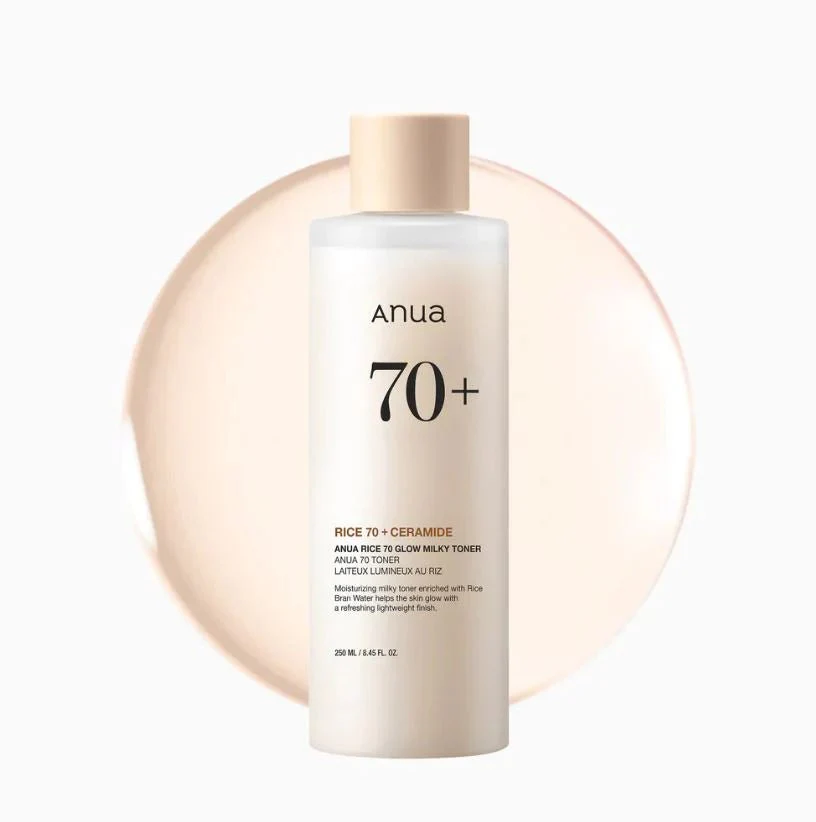 ANUA-70 GLOW MILKY TONER 250ml - Image 5