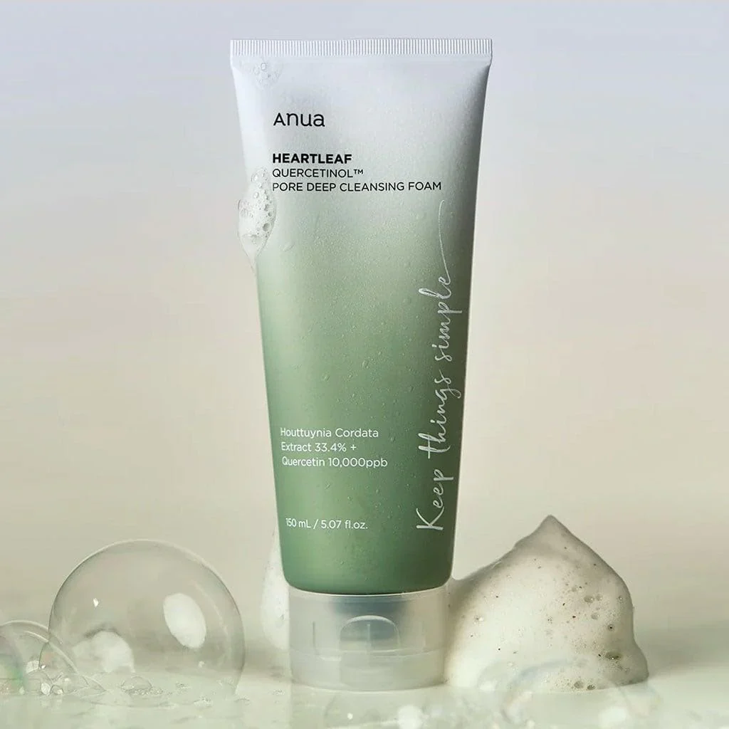Anua Heartleaf Quercetinol Pore Deep Cleansing Foam 150 Ml - Image 4