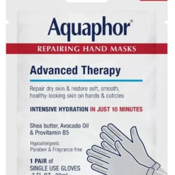 Aquaphor Advanced Therapy Repairing Hand Mask - 0.7 fl oz