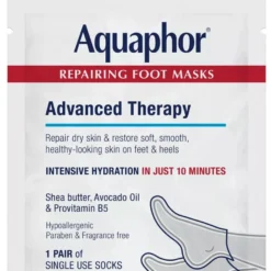 Aquaphor Repairing Foot Masks - 1 Pair
