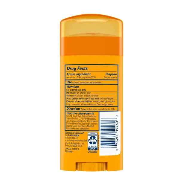 Arm & Hammer Ultramax Deo 2.6oz Unscented Oval - Image 3