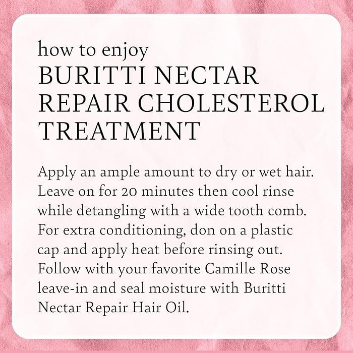 Camille Rose Buritti Nectar Repair Cholesterol Treatment 8oz - Image 3