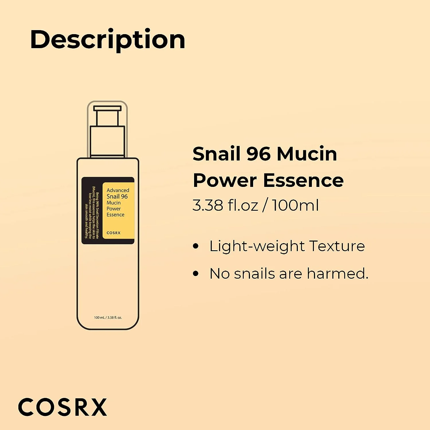 COSRX Advanced Snail 96 Mucin Power Essence - 100ml - Image 6