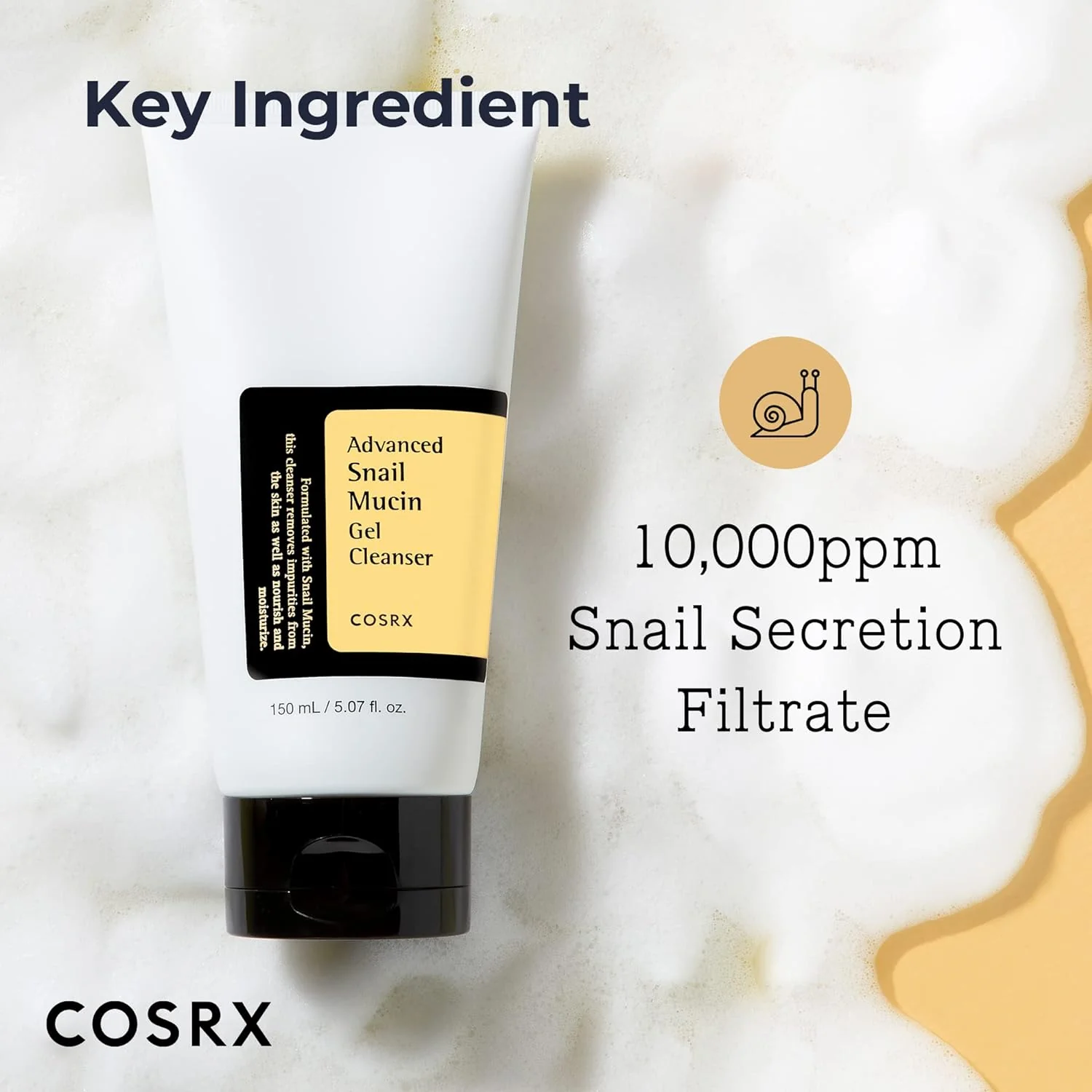 COSRX Advanced Snail Mucin Gel Cleanser 50 mL 해외용- 50ml - Image 7