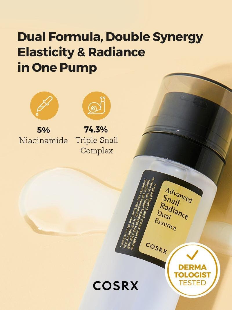 COSRX Advanced Snail Radiance Dueal Essence- 80ml - Image 9
