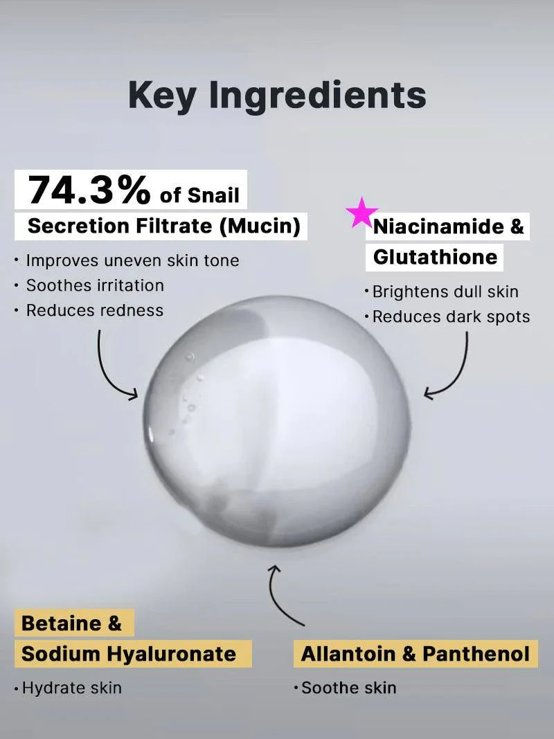 COSRX Advanced Snail Radiance Dueal Essence- 80ml - Image 10