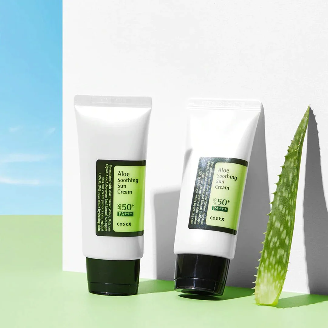 COSRX Aloe Soothing Sun Cream SPF50 PA+++- 50ml - Image 4