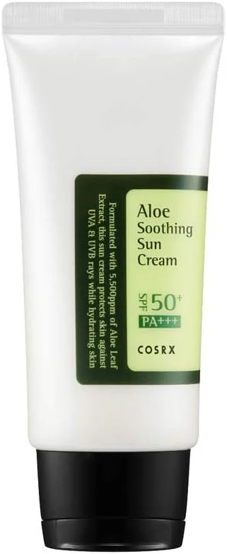 COSRX Aloe Soothing Sun Cream SPF50 PA+++- 50ml