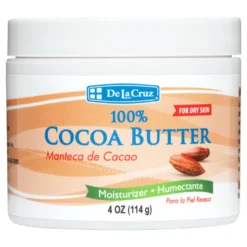 De La Cruz Cocoa Butter for Dry, Rough Skin 4oz
