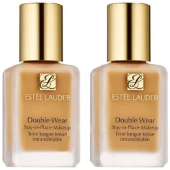 Double Wear Stay-in-Place Foundation - 2C0 (Cool Vanila) DUO SET