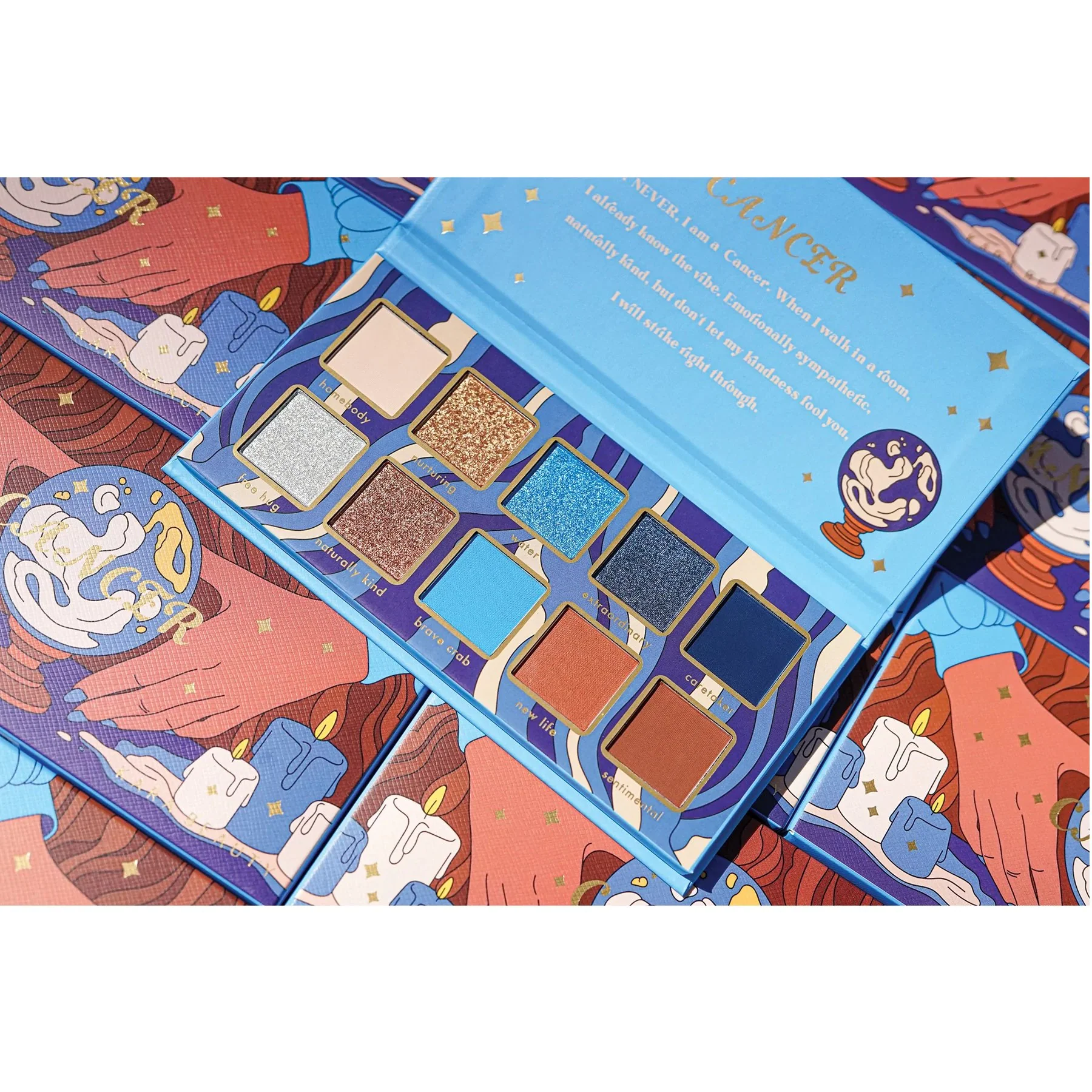 Ehc10n- Horoscope Collection "cancer" Shadow Palette - Image 2