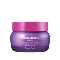 EQQUALBERRY BAKUCHIOL PLUMING CAPSULE CREAM 50ML