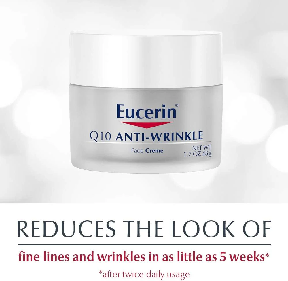 Eucerin Q10 Anti-Wrinkle Sensitive Skin Creme - 1.7 oz. - Image 4
