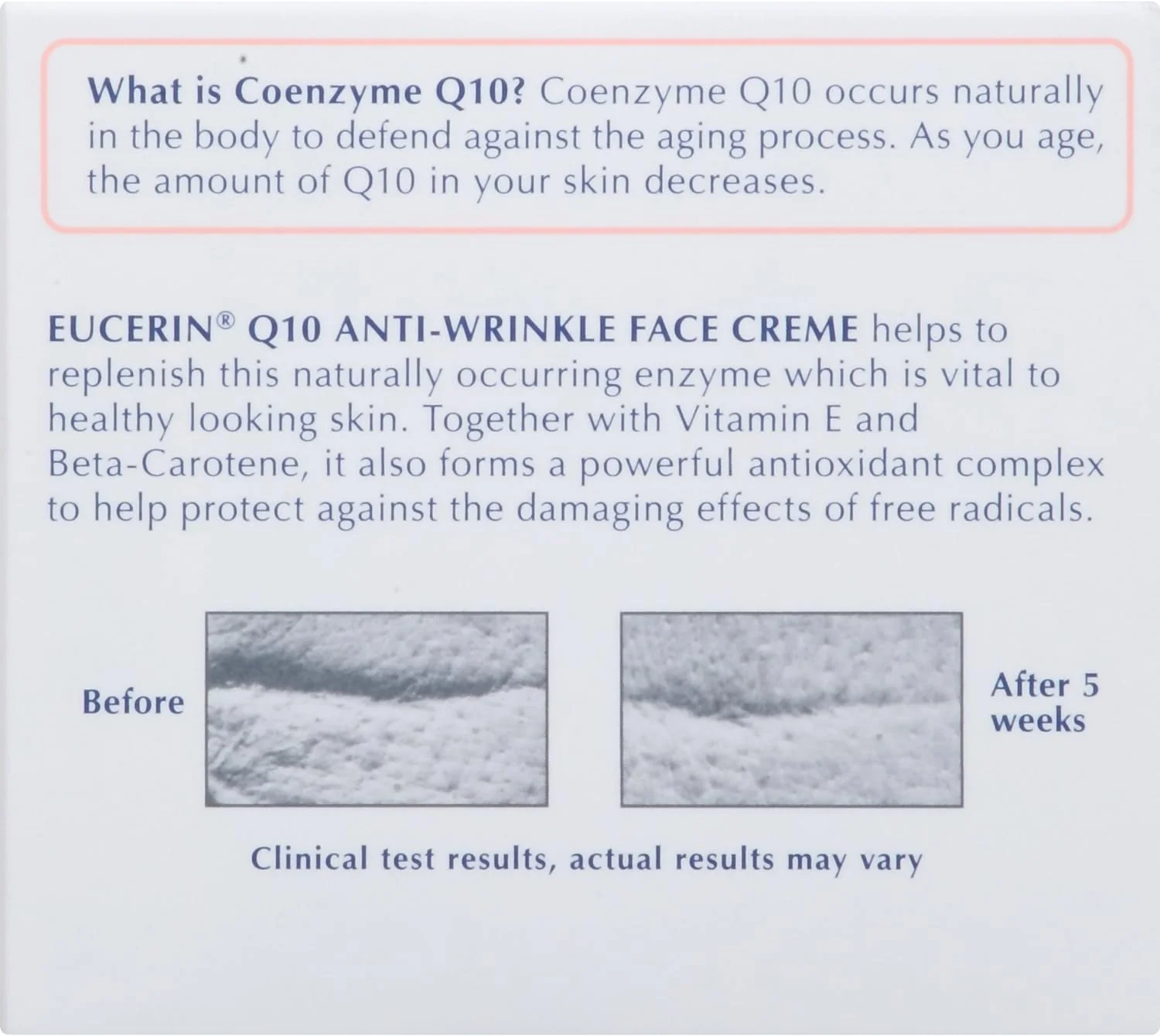 Eucerin Q10 Anti-Wrinkle Sensitive Skin Creme - 1.7 oz. - Image 8