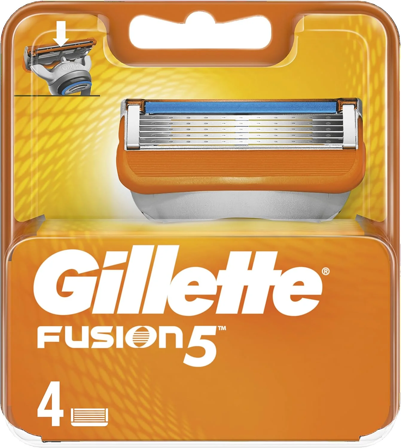 Gillette Fusion Blades 4'S