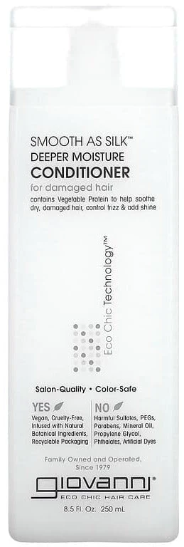 Giovanni Smooth As Silk Deeper Moisture Conditioner - 8.5 Fl Oz