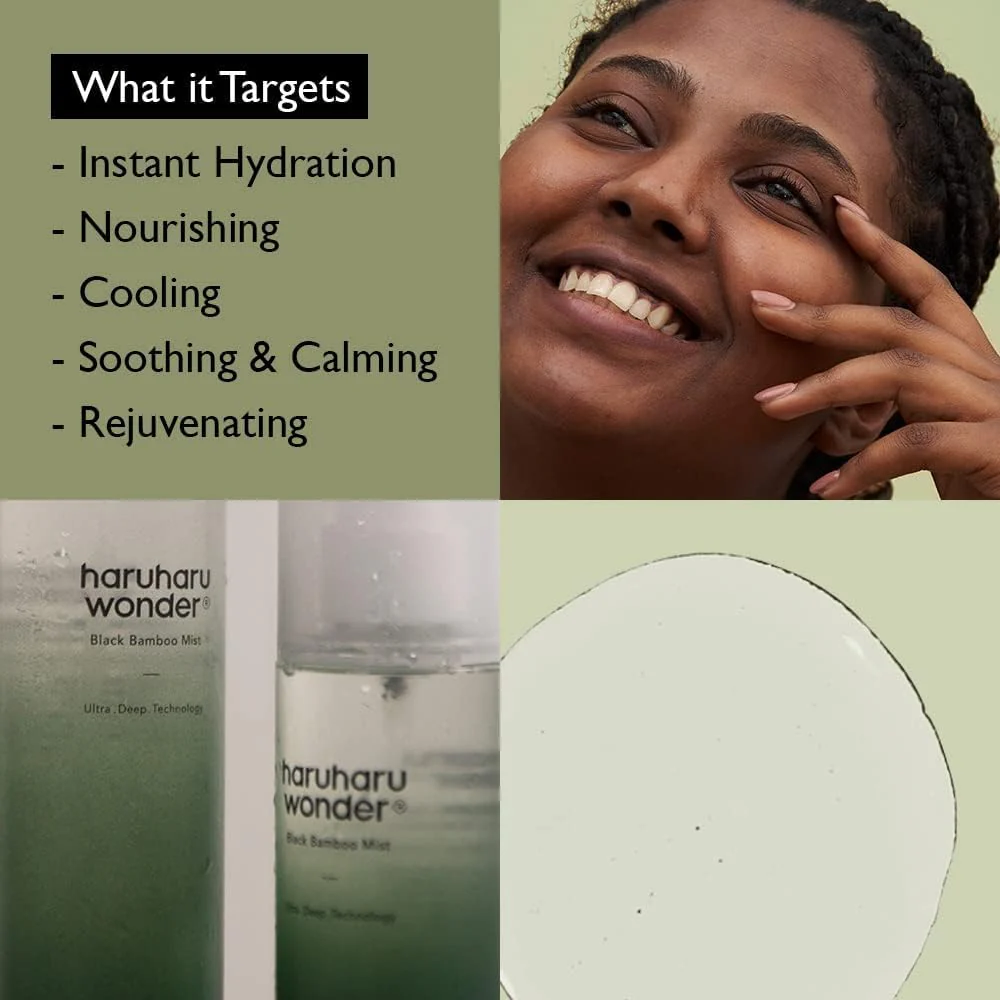 Haruharu Wonder - Black Bamboo Mist 150ml - Image 3