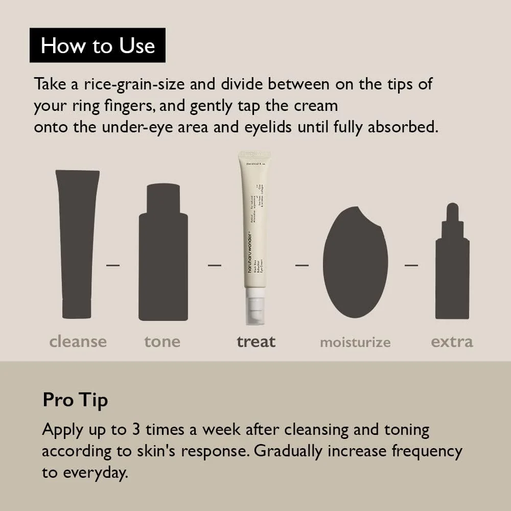 Haruharu Wonder - Black Rice Bakuchiol Eye Cream 20ml - Image 4