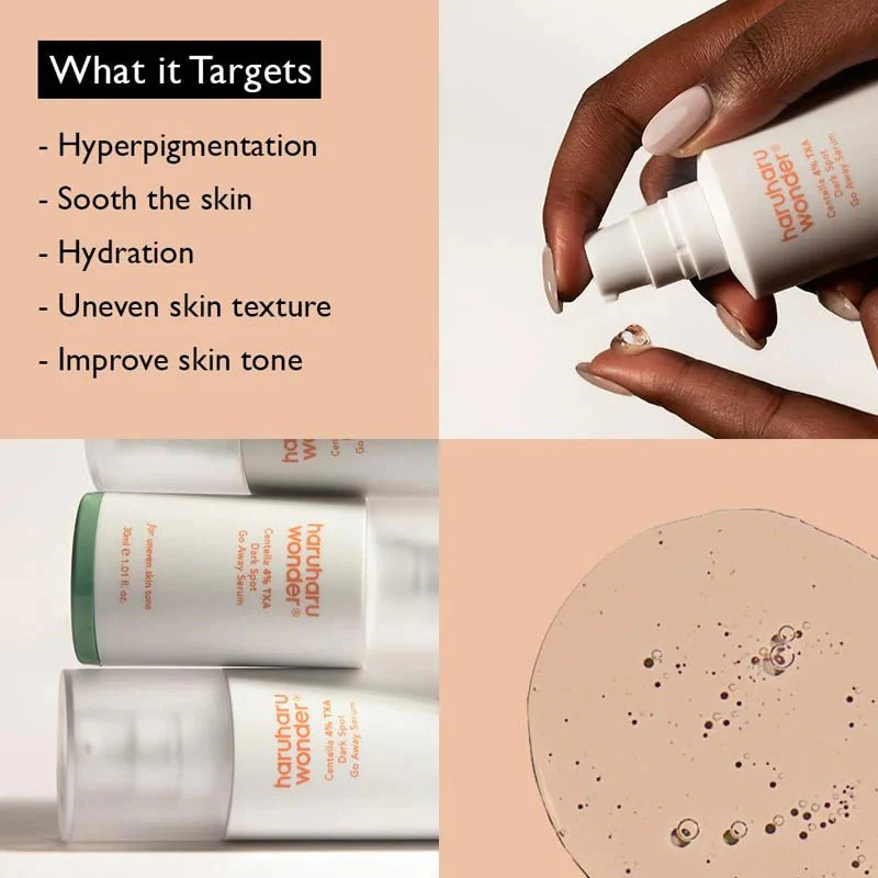 Haruharu Wonder - Centella 4% TXA Dark Spot Go Away Serum 1.01 Oz - Image 3