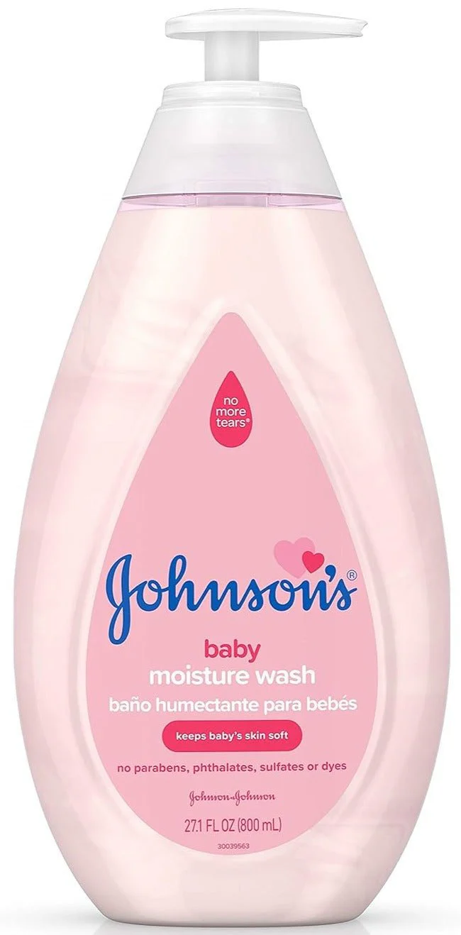 Johnson's Baby Gentle Baby Body Moisture Wash, Tear-Free, Sulfate-Free, 27.1 fl. oz