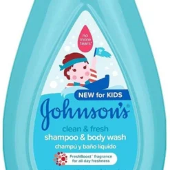 Johnsons Kids Clean & Fresh Shampoo & Body Wash 400ml