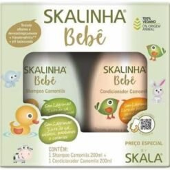 Kit Shampoo + Conditioner Skalinha Bebe Chamomile