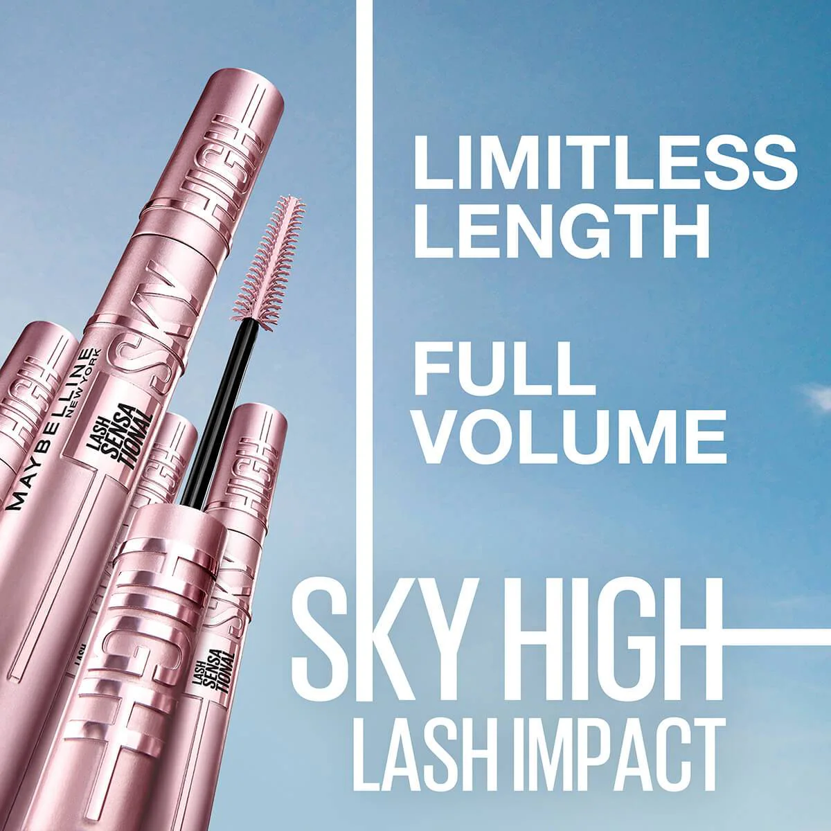 Maybelline New York Lash Sensational Sky High Mascara - Image 2