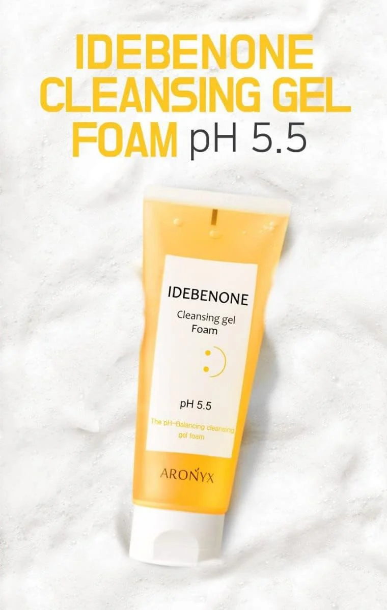 Medi Flower Aronyx Idebenone Cleansing Gel Foam 150ml - Image 4