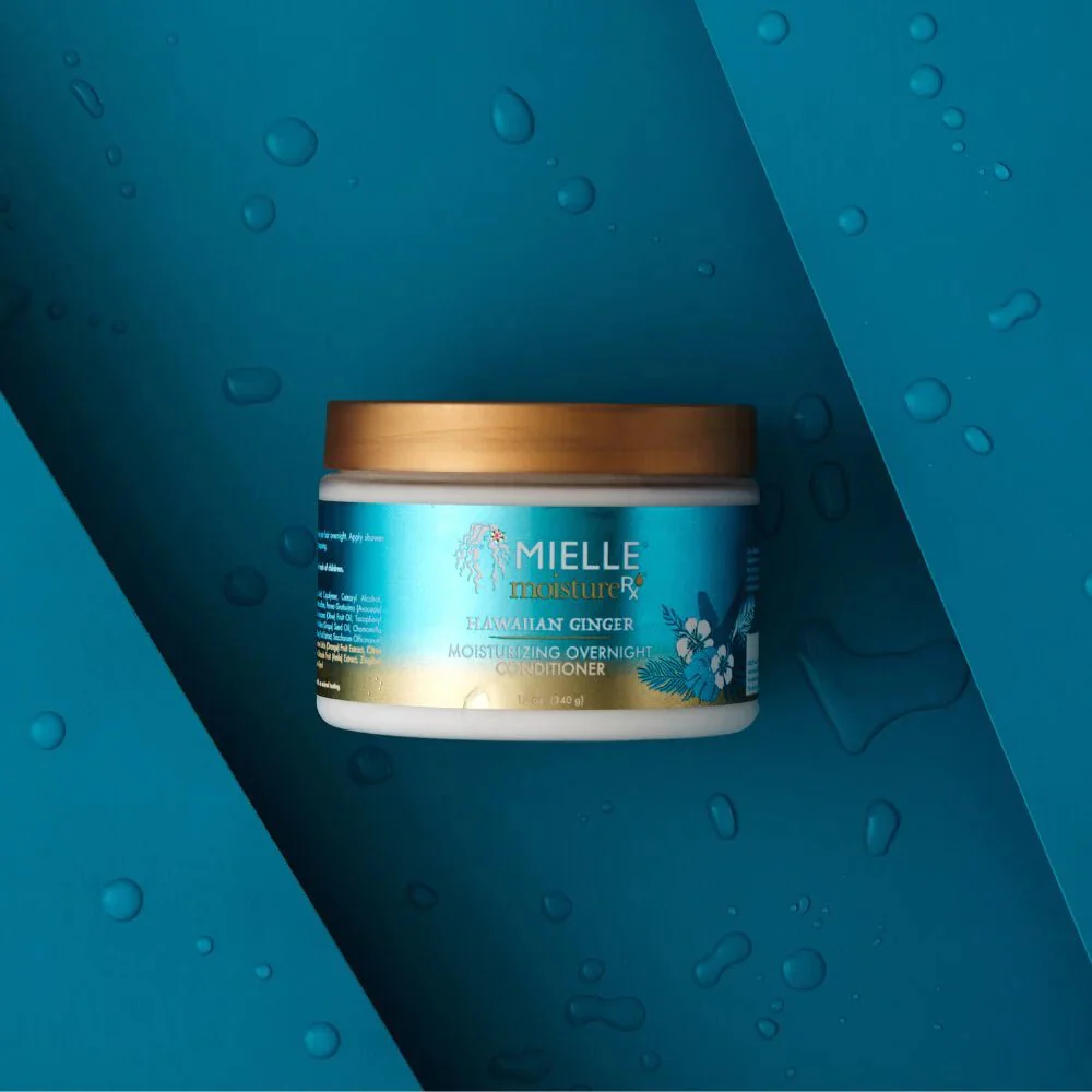 MIELLE ORGANICS - MOISTURE RX HAWAIIAN GINGER MOISTURIZING OVERNIGHT CONDITIONER - 12 OZ - Image 3