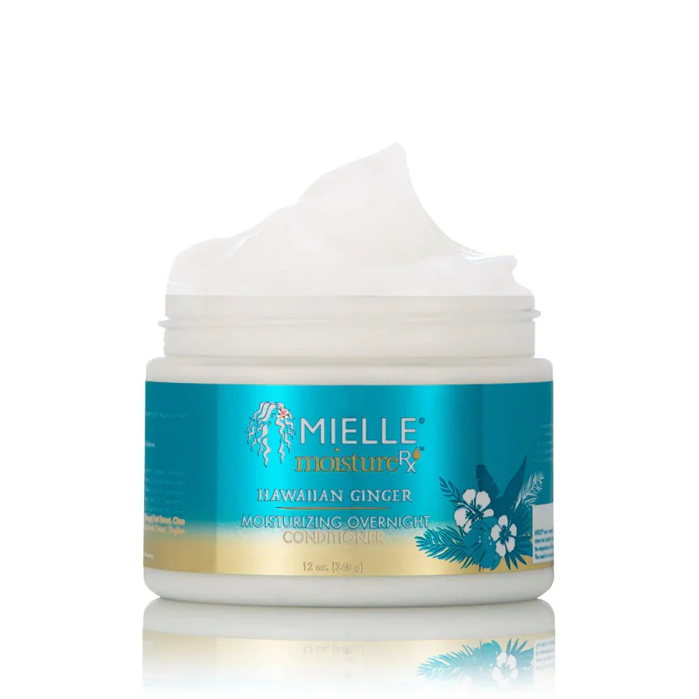 MIELLE ORGANICS - MOISTURE RX HAWAIIAN GINGER MOISTURIZING OVERNIGHT CONDITIONER - 12 OZ - Image 2