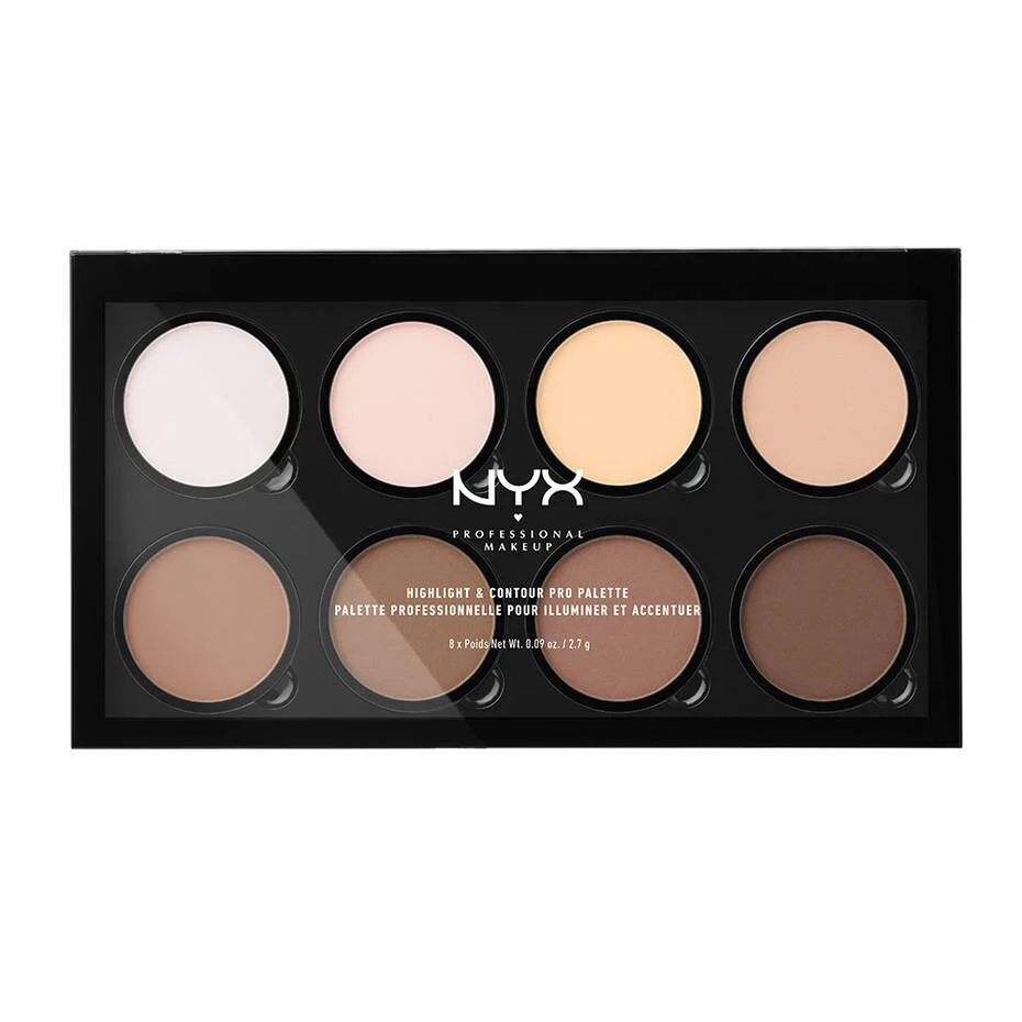 NYX Highlighter & Contour Pro Palette
