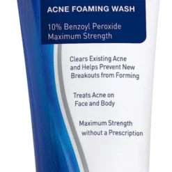 Panoxyl Acne Foaming Wash Benzoyl Peroxide 10% Maximum Strength 5.5 oz