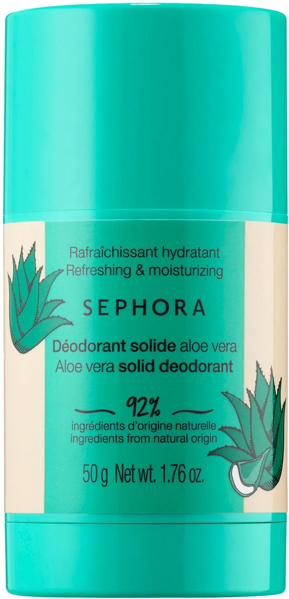 SEPHORA ALOE VERA SOLID DEODORANT 50G