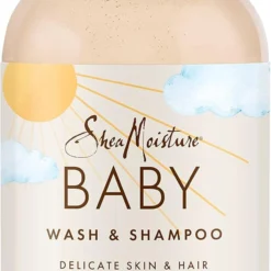 SHEA MOISTURE Baby Wash and Shampoo for 100% Virgin Coconut Oil, 13 Fl Oz