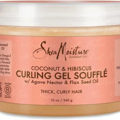 Shea Moisture Coconut & Hibiscus Curling Gel Souffle, 11.5 Oz