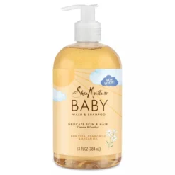 Shea Moisture Raw Shea Chamomile & Argan Oil Baby Wash & Shampoo 13 Oz