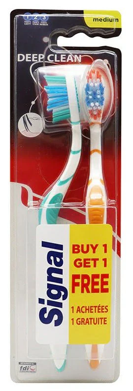 Signal Toothbrush Twin Deep Clean Medium