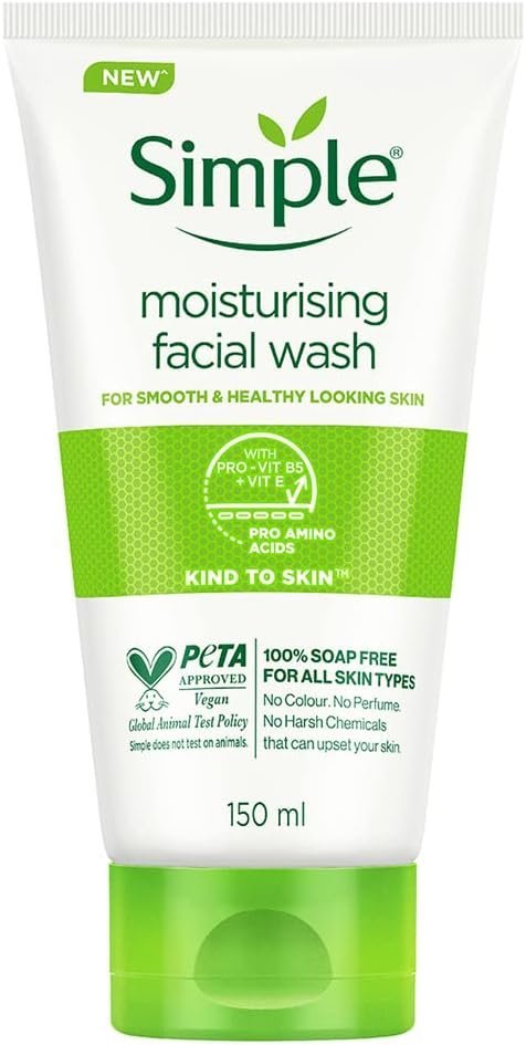 Simple Moisturising Foaming Face Wash 150Ml