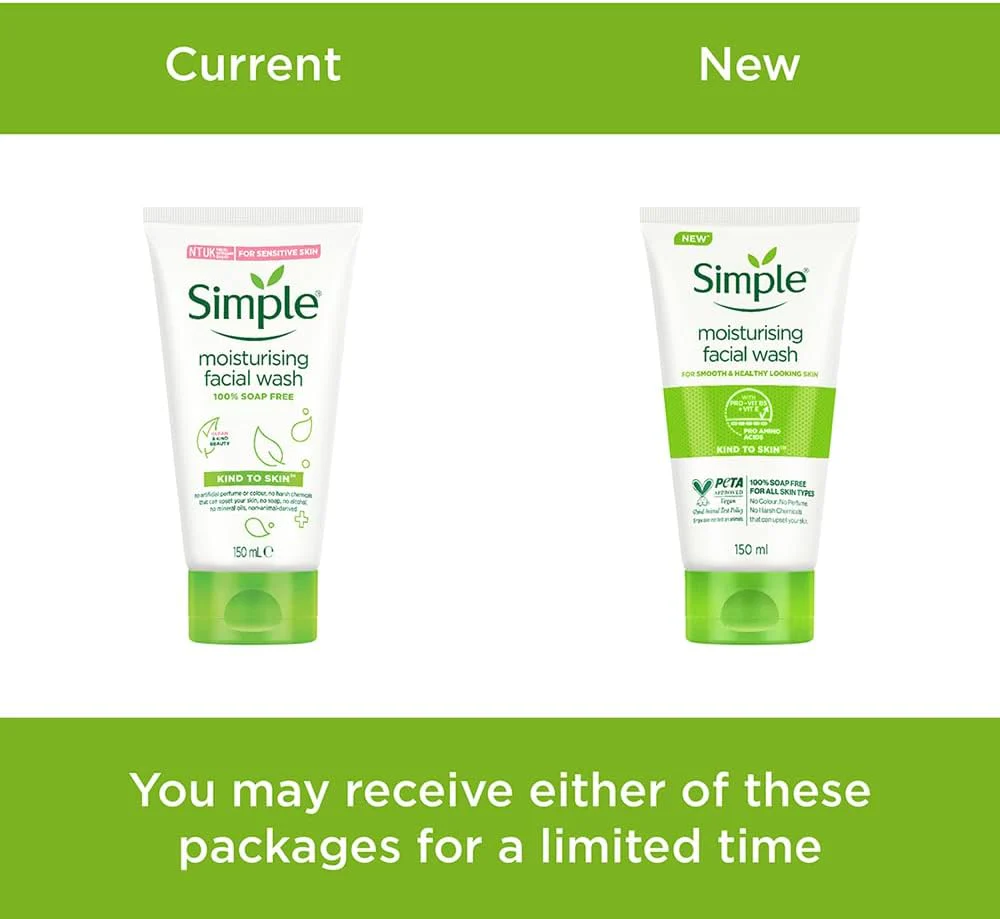 Simple Moisturising Foaming Face Wash 150Ml - Image 7